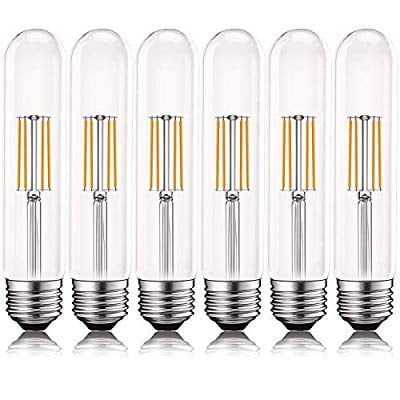 Yiizon LED Filament Bulb 10W Classic Edison A19/A60 LED Light Bulbs 2700K Warm White 1000 Lumens,Dimmable LED Edison Bulbs 100W Equivalent Pack of 3 E26 Medium Base Lamp 